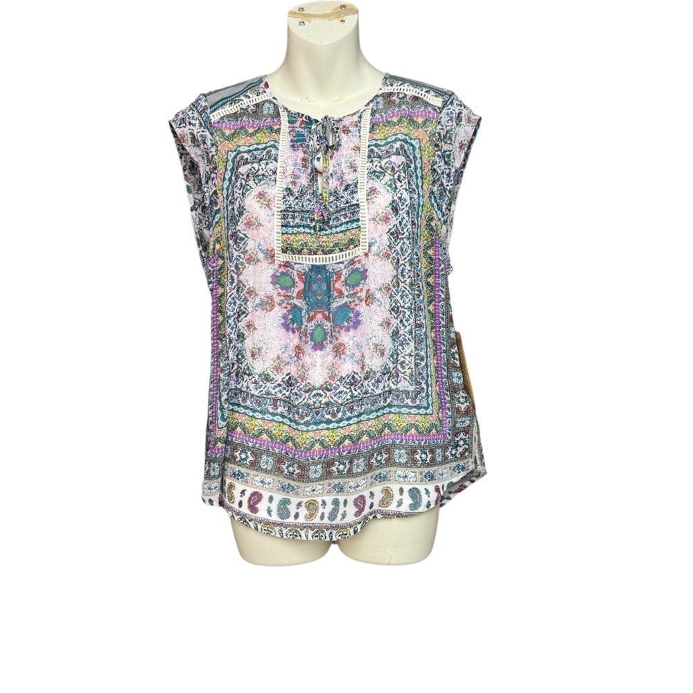 Ruff Hewn size small NWT Multicolor Bohemian Women's Top